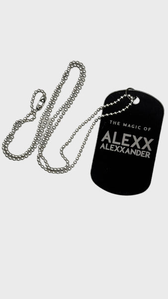 Dog tag necklace